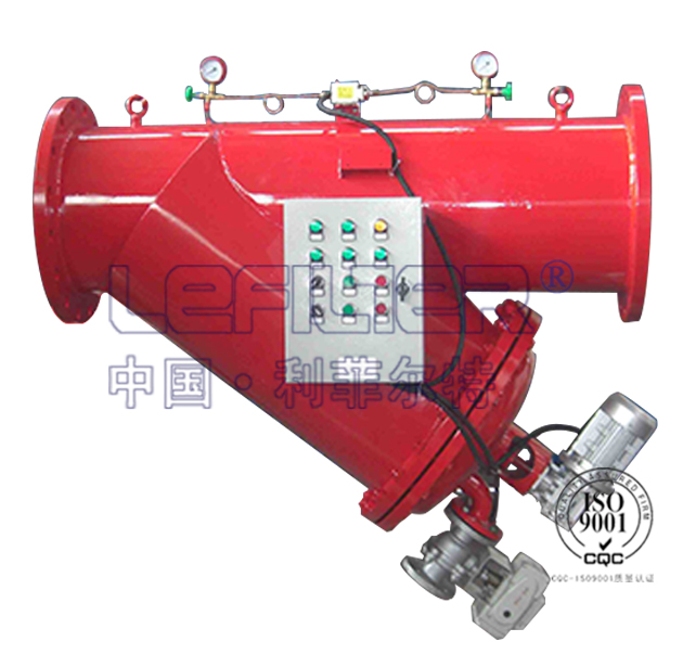 DN300循環(huán)水直通式自清洗過濾器